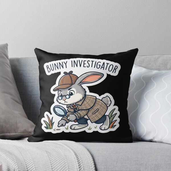 Item preview, Bunny Investigator Searching For The Clues designed and sold by Owcomm.