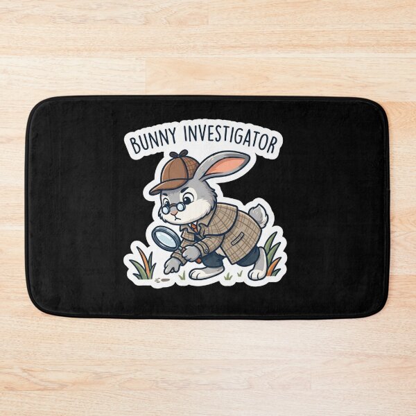 Item preview, Bunny Investigator Searching For The Clues designed and sold by Owcomm.