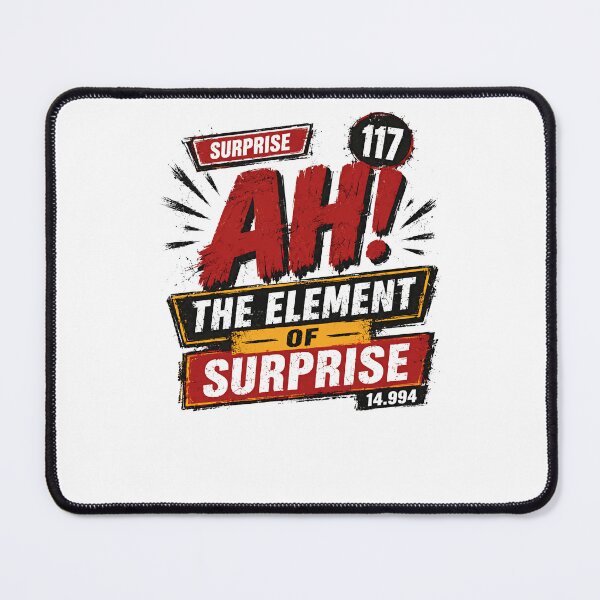 Item preview, Surprise Ah! The Element Of Surprise Chemistry Science Humor Pun designed and sold by RetroMini2026.