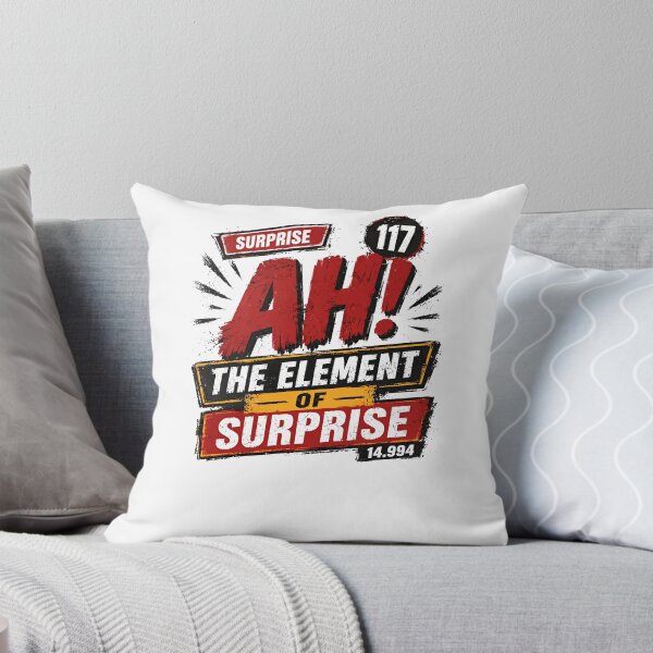 Item preview, Surprise Ah! The Element Of Surprise Chemistry Science Humor Pun designed and sold by RetroMini2026.