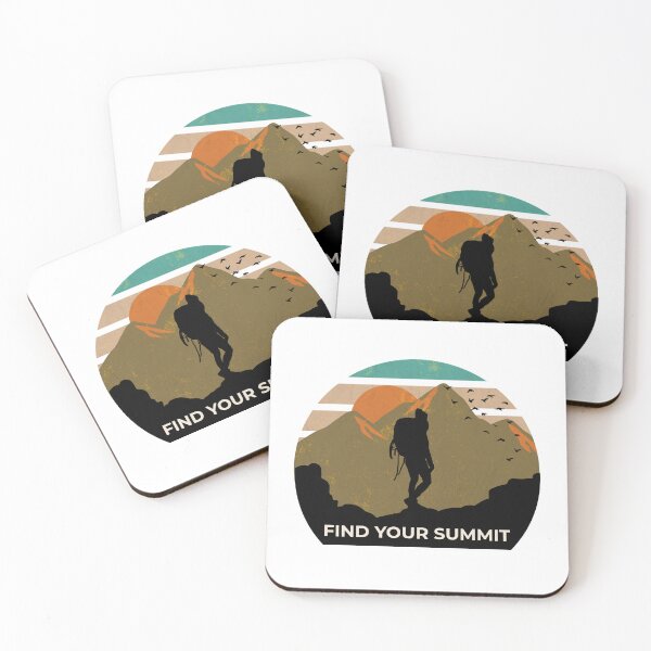 Item preview, Find Your Summit. Hiking Woman. designed and sold by FigTreeFactory.