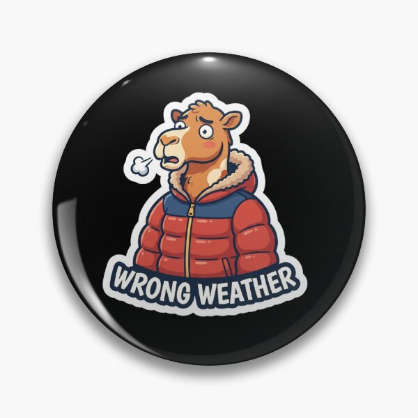 Item preview, Funny Camel Wearing Puffer Jacket designed and sold by Owcomm.