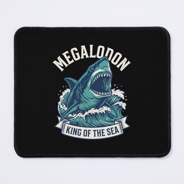 Item preview, Megalodon King Of The Sea Prehistoric Shark Ocean Predator designed and sold by SofenArt.