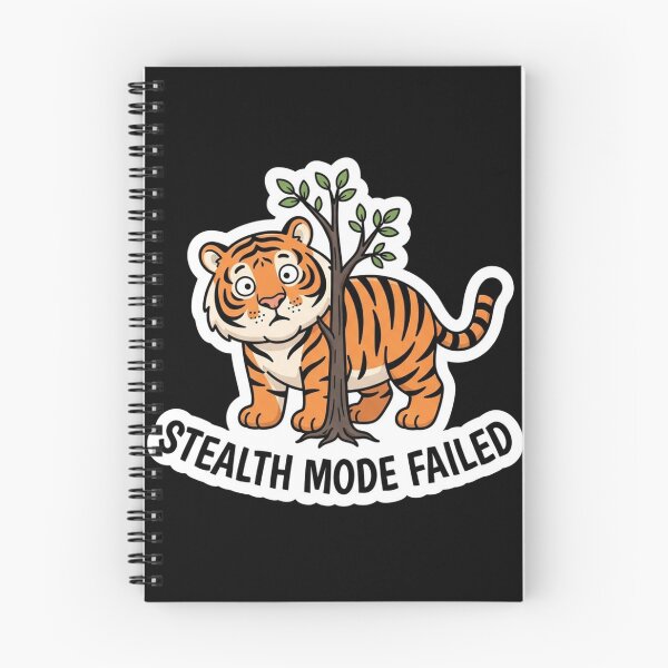 Item preview, Funny Cute Tiger Stealth Mode Failed designed and sold by Owcomm.