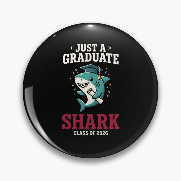 Item preview, Just A Graduate Shark Class Of 2026 Graduation Student Senior College High School designed and sold by SofenArt.