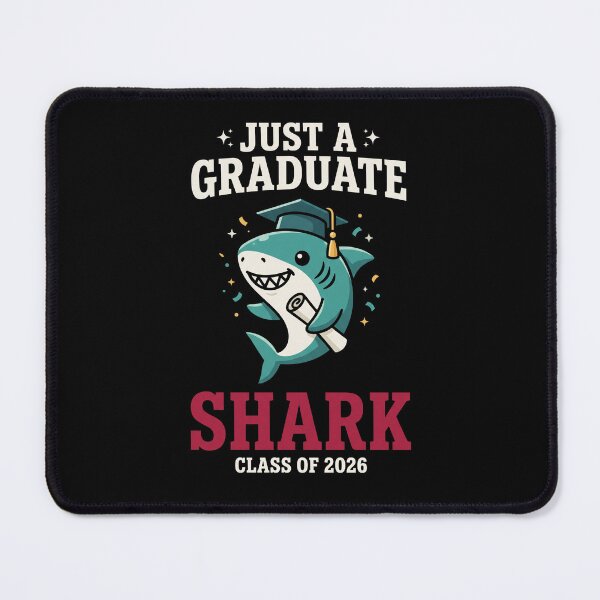Item preview, Just A Graduate Shark Class Of 2026 Graduation Student Senior College High School designed and sold by SofenArt.