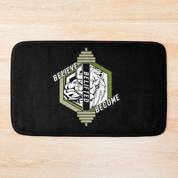 Item preview, Believe Belifted Become - Christian Gym - Lion of Judah designed and sold by Bezuiden.
