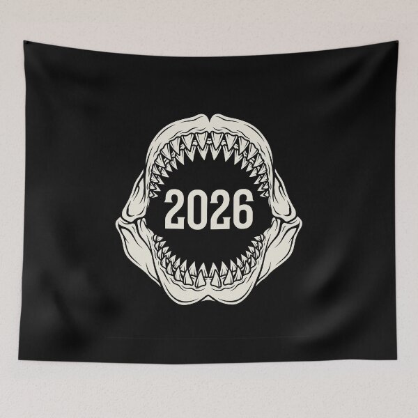 Item preview, 2026 Shark Jaw Ocean Lover Graduate designed and sold by SofenArt.