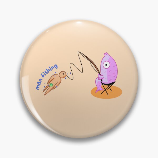 Item preview, Copy of Alternative man fishing pun designed and sold by WEIRD STAR.