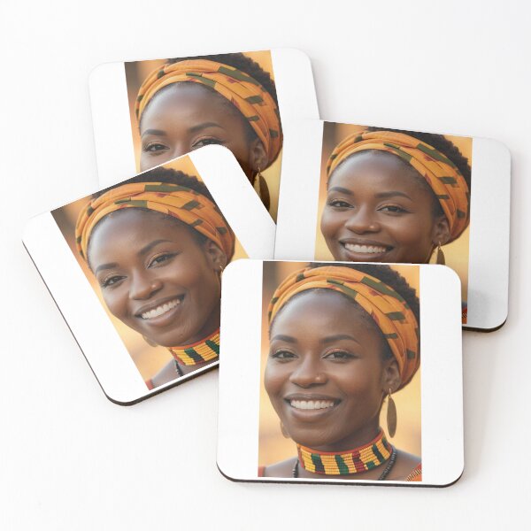 Item preview, Fashion - Black Woman in Afro-Bohemian Style, Contemporary Ethnic Vibrancy designed and sold by Beat-It.
