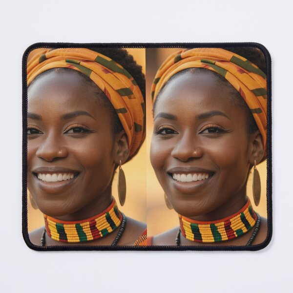 Item preview, Fashion - Black Woman in Afro-Bohemian Style, Contemporary Ethnic Vibrancy designed and sold by Beat-It.
