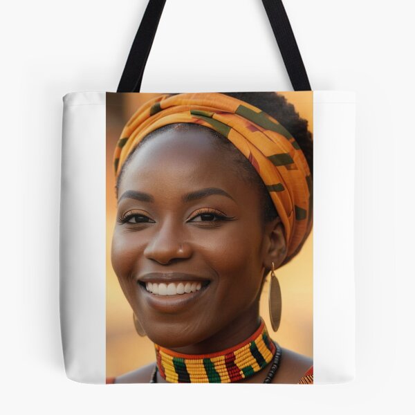 Item preview, Fashion - Black Woman in Afro-Bohemian Style, Contemporary Ethnic Vibrancy designed and sold by Beat-It.