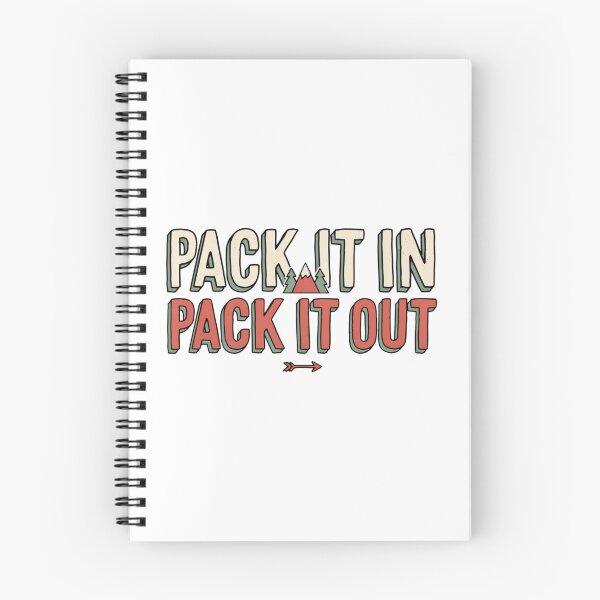 Item preview, Pack It In Pack It Out designed and sold by ArcticFoxStudio.