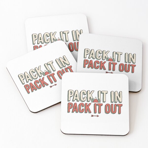 Item preview, Pack It In Pack It Out designed and sold by ArcticFoxStudio.