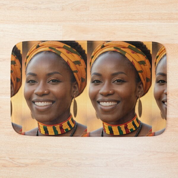 Item preview, Fashion - Black Woman in Afro-Bohemian Style, Contemporary Ethnic Vibrancy designed and sold by Beat-It.