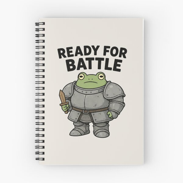 Item preview, Ready For Battle Frog Knight designed and sold by MonkiFlipp.
