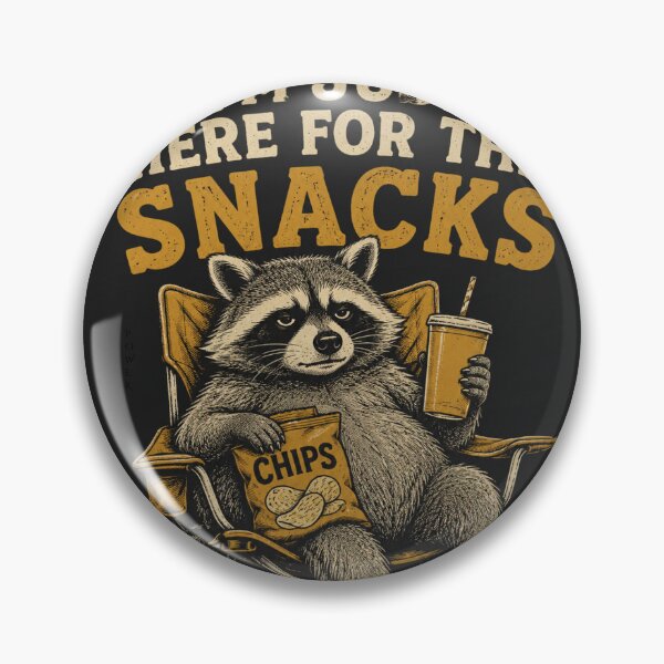 Item preview, I'm Just Here for the Snacks designed and sold by WesWay.