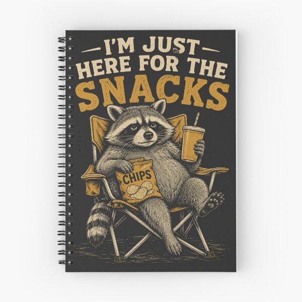 Item preview, I'm Just Here for the Snacks designed and sold by WesWay.