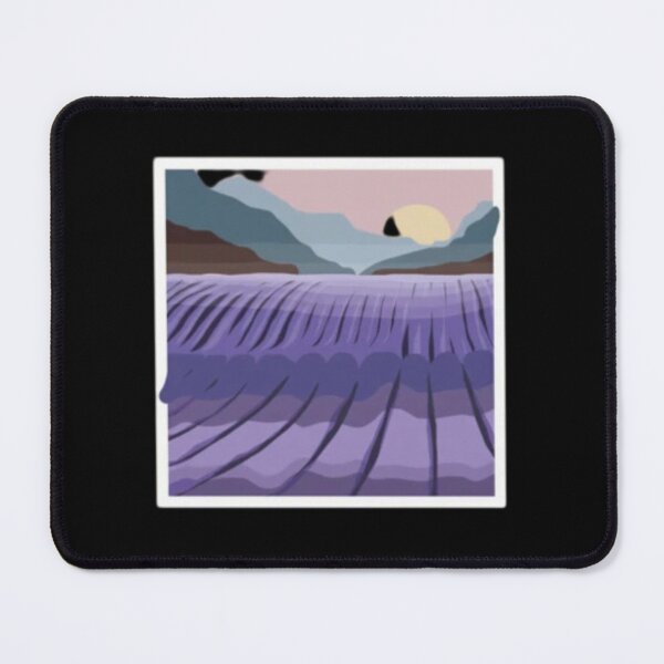 Item preview, Purple Field Sunset Valley designed and sold by FogliaDreamArt.