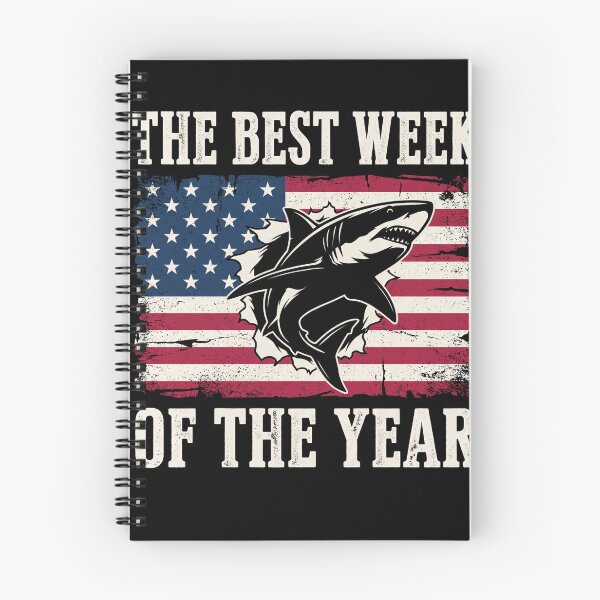 Item preview, The Best Week Of The Year Shark Week American Flag Patriot designed and sold by SofenArt.