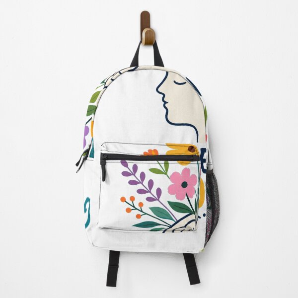Item preview, KEEP GROWING Brain & Flowers | Mental Health Awareness Design designed and sold by Ahmed Nedji.