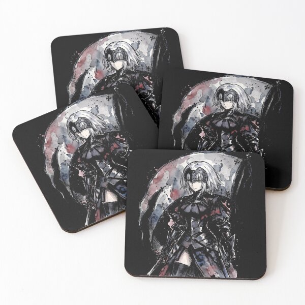 Aperçu de l'œuvre Jeanne d'Arc Alter Fate Grand Order Ink Gaming Graphic Tee créée et vendue par Senpaiwaves.