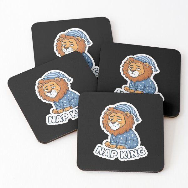 Item preview, Sleepy Lion Nap King Cute Character designed and sold by Owcomm.