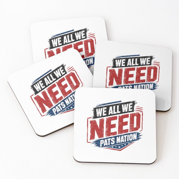Item preview, We All We Need Pats Nation New England Patriots Football Supporter designed and sold by RetroMini2026.
