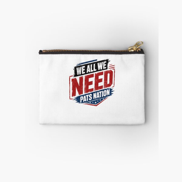 Item preview, We All We Need Pats Nation New England Patriots Football Supporter designed and sold by RetroMini2026.
