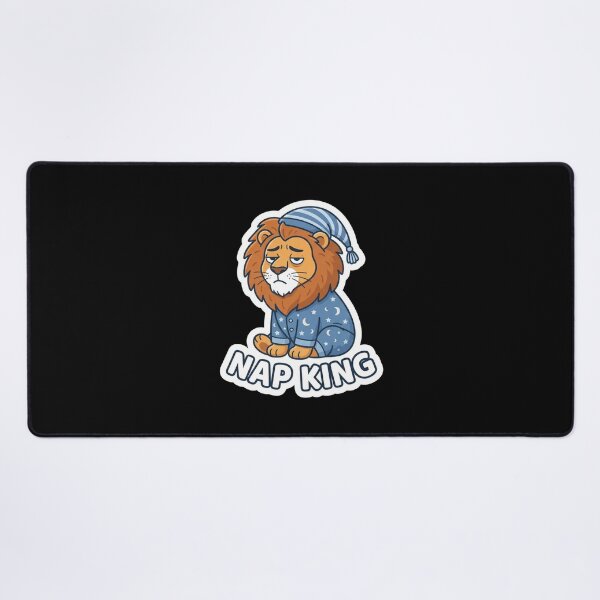 Item preview, Sleepy Lion Nap King Cute Character designed and sold by Owcomm.