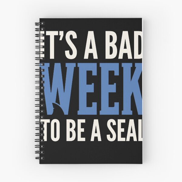 Item preview, It's A Bad Week To Be A Seal Dark Humor Sarcastic Quote Funny Meme designed and sold by SofenArt.