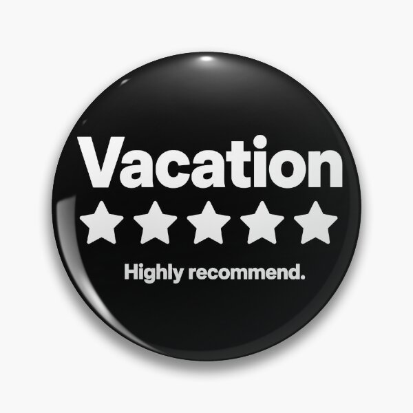 Item preview, Vacation 5 Star Review Highly Recommend Funny Travel Quote designed and sold by Toonify4U.