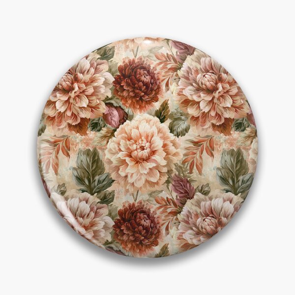 Item preview, Minimalistic Dahlias Texture  - Flower Bouquet Pattern  - Anniversary Gift Ideas designed and sold by RoyalStarsPatts.