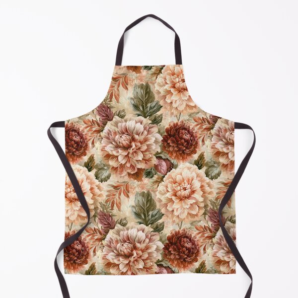 Item preview, Minimalistic Dahlias Texture - Flower Bouquet Pattern - Anniversary Gift Ideas designed and sold by RoyalStarsPatts.