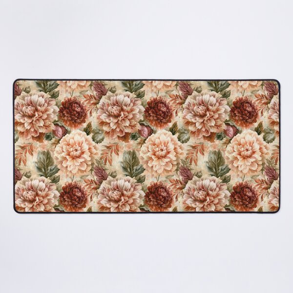 Item preview, Minimalistic Dahlias Texture - Flower Bouquet Pattern - Anniversary Gift Ideas designed and sold by RoyalStarsPatts.