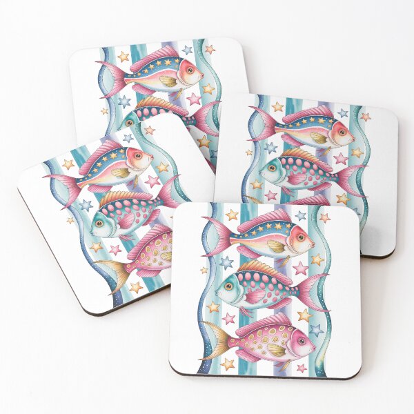 Item preview, Colorful Fish with Stars designed and sold by jkrphoto.