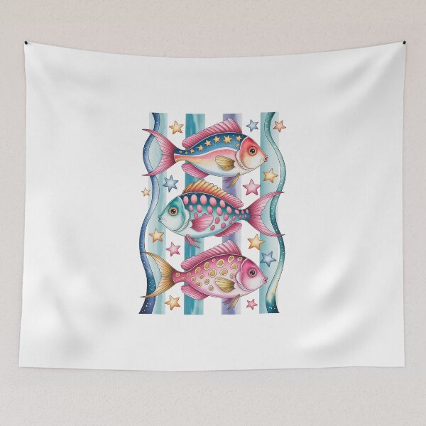 Item preview, Colorful Fish with Stars designed and sold by jkrphoto.