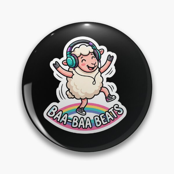Item preview, Cute Dancing Sheep Listening To Music designed and sold by Owcomm.