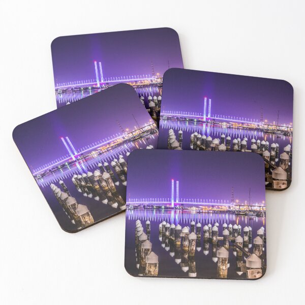 Item preview, Docklands by Night - Melbourne designed and sold by Hidn20.