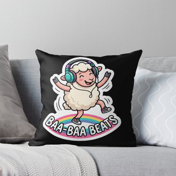 Item preview, Cute Dancing Sheep Listening To Music designed and sold by Owcomm.