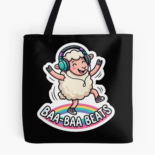 Item preview, Cute Dancing Sheep Listening To Music designed and sold by Owcomm.