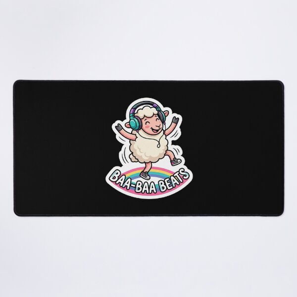Item preview, Cute Dancing Sheep Listening To Music designed and sold by Owcomm.