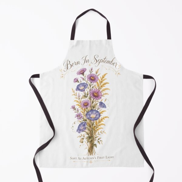 Item preview, Born In September Birthday Gift for Her — Aster Floral designed and sold by DreamelleStudio.