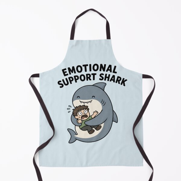 Item preview, Emotional Support Shark Hug designed and sold by MonkiFlipp.