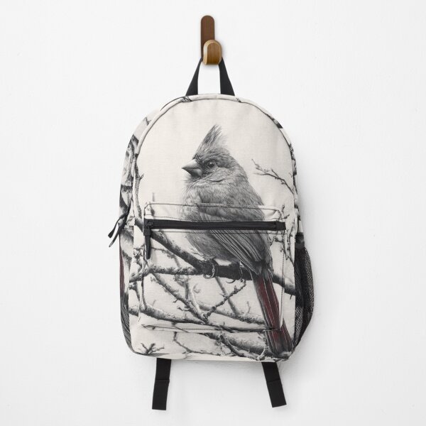 Item preview, A Cardinal among bare winter branches, Birds in Motion designed and sold by CDC40.
