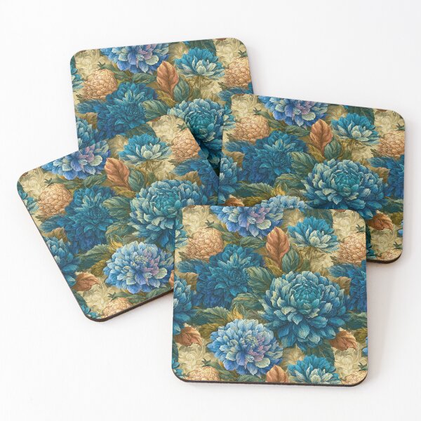 Item preview, Colorful Dahlias Texture  - Birth Flower Pattern  - Anniversary Gifts designed and sold by RoyalStarsPatts.
