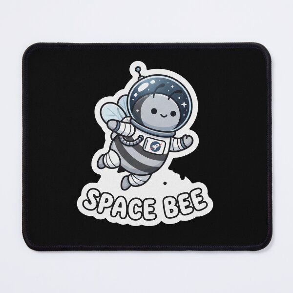 Item preview, Cute Astronaut Bee Exploring Outer Space designed and sold by Owcomm.