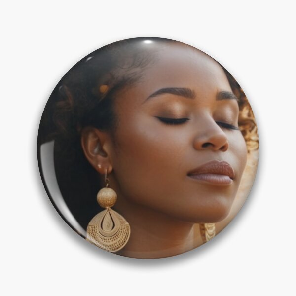 Item preview, Fashion - Black Woman in Afro-Bohemian Style, Harmony and Serenity designed and sold by Beat-It.