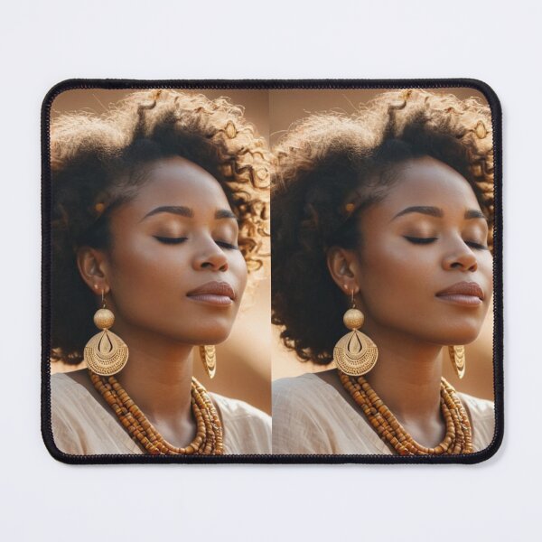 Item preview, Fashion - Black Woman in Afro-Bohemian Style, Harmony and Serenity designed and sold by Beat-It.