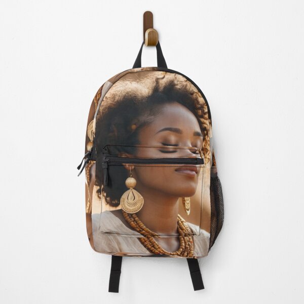 Item preview, Fashion - Black Woman in Afro-Bohemian Style, Harmony and Serenity designed and sold by Beat-It.